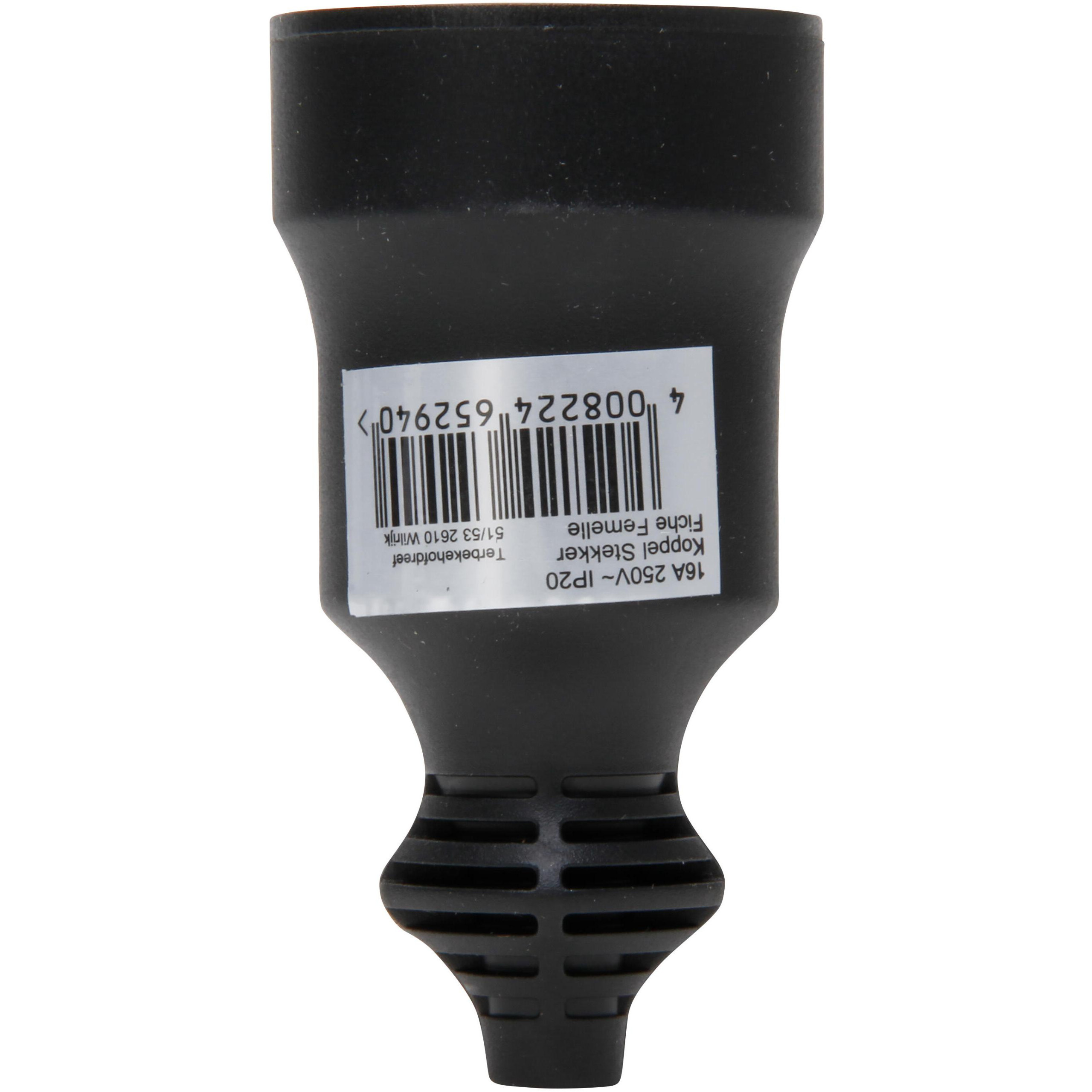 Contrastekker PA SH, PVC, zwart - Afbeelding 5