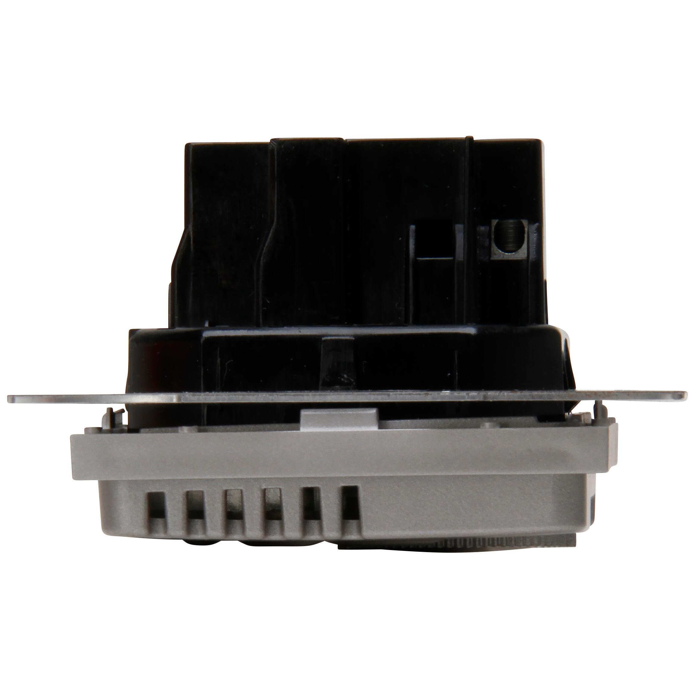HK07 - thermostaat "opener", 2.200W, kleur: staal - Afbeelding 4