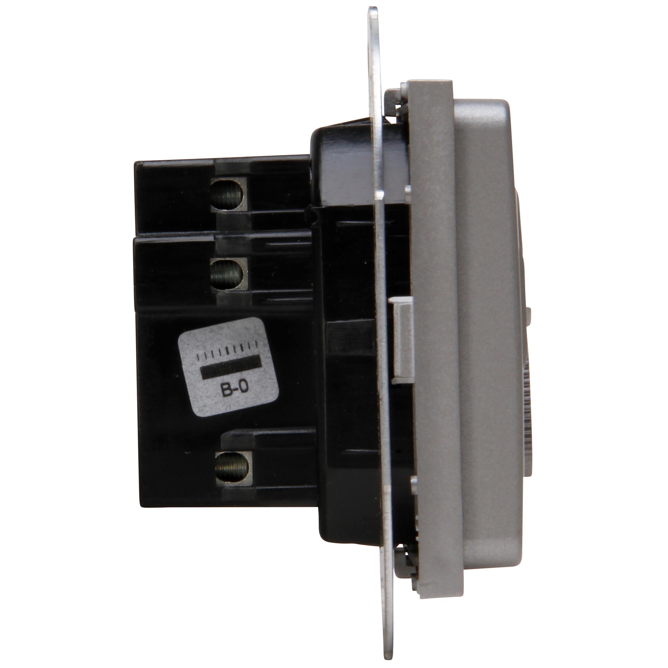HK07 - thermostaat "opener", 2.200W, kleur: staal - Afbeelding 7