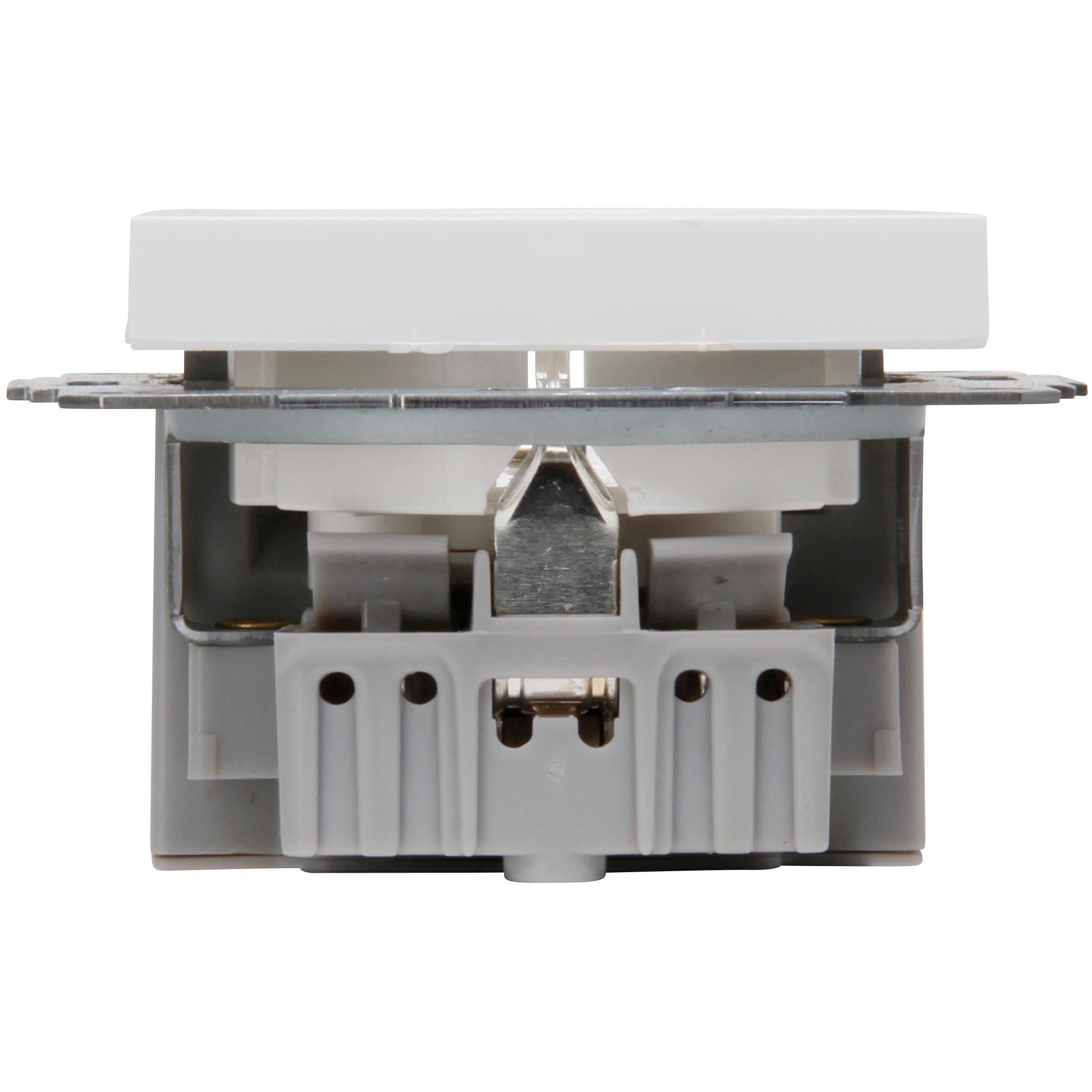 HK07 - wandcontactdoos 1V RA USB A+C, helder wit - Afbeelding 5