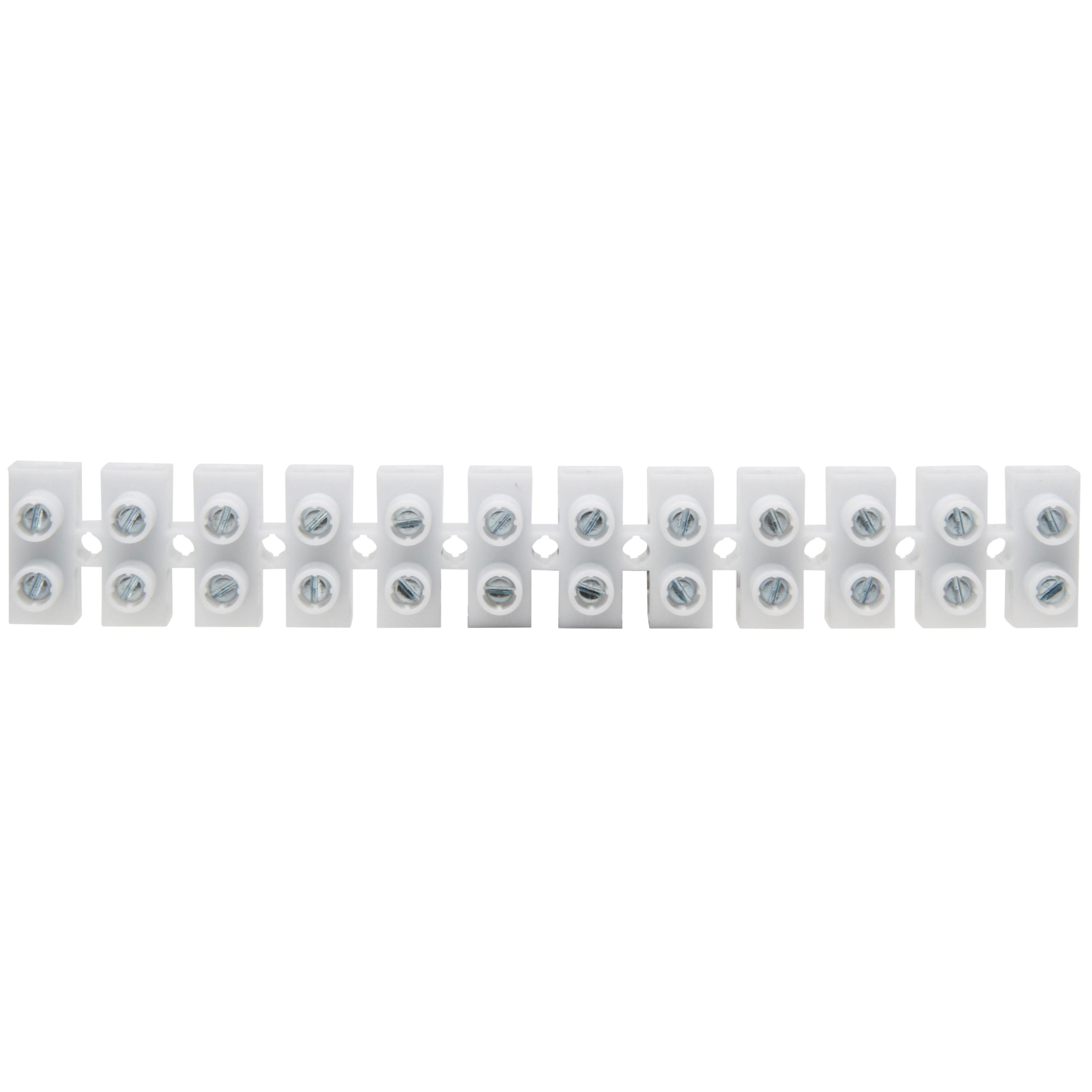Kroonklem 10 - 16mm 12-polig wit 2 stuks - Afbeelding 3