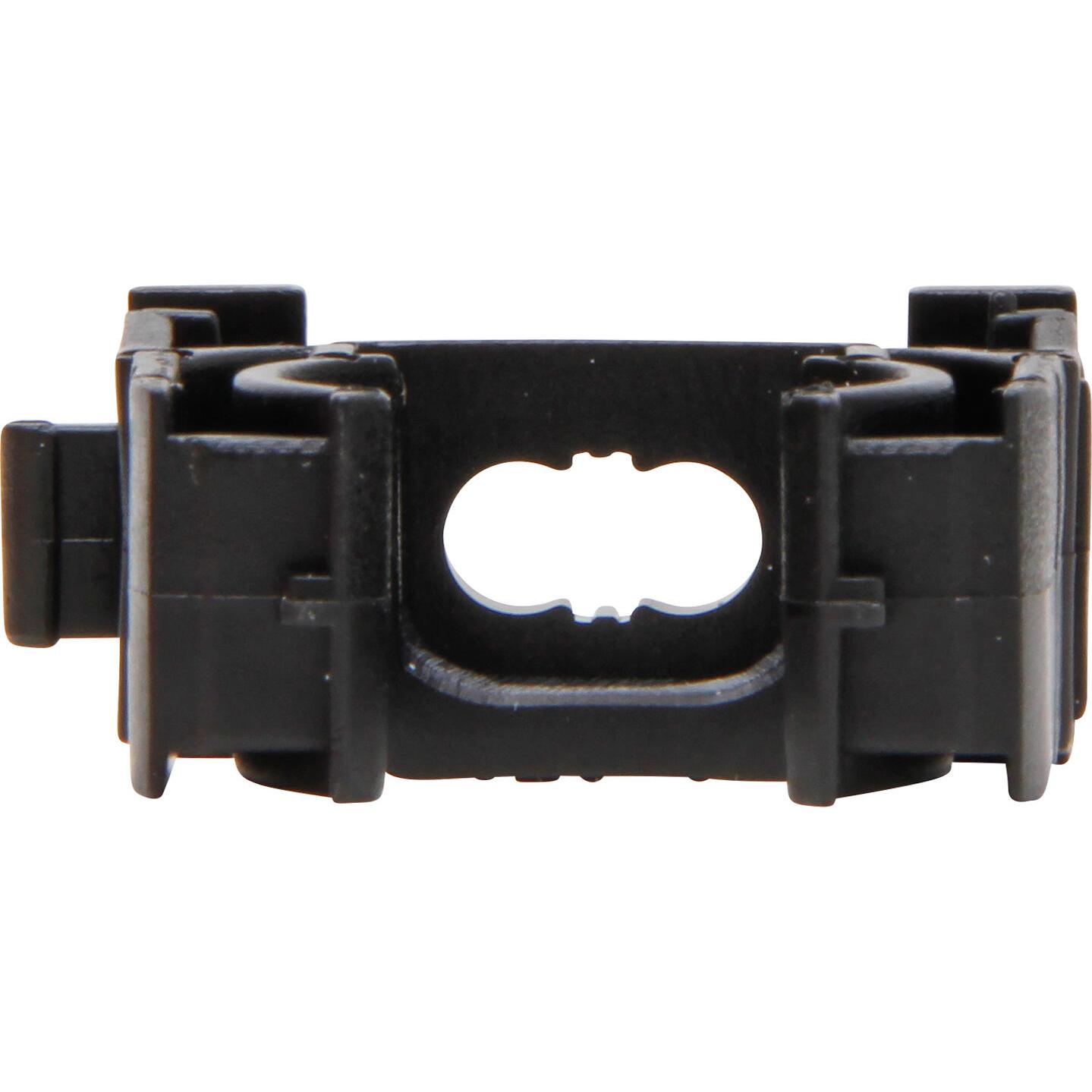 Klemzadel 3/4" (19mm), koppelbaar, zwart 10 stuks - Afbeelding 4