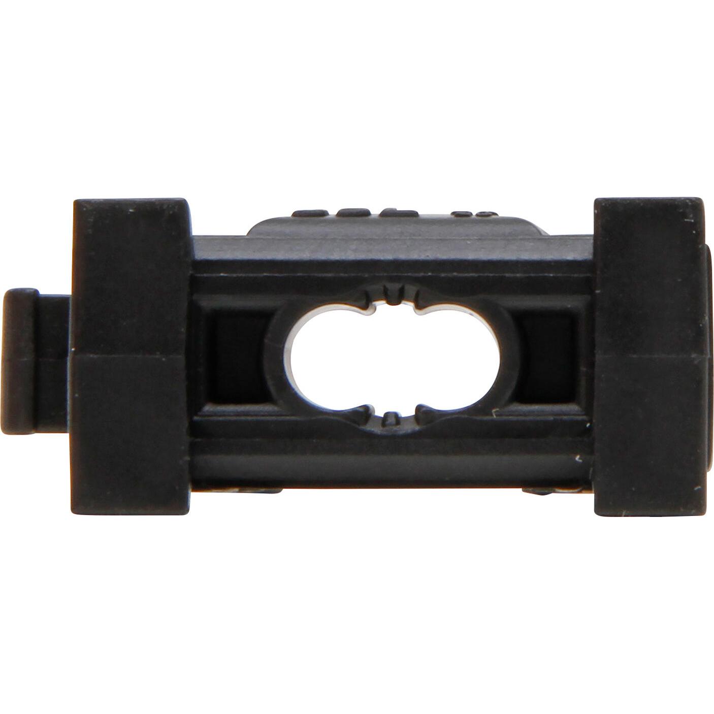 Klemzadel 3/4" (19mm), koppelbaar, zwart 10 stuks - Afbeelding 5