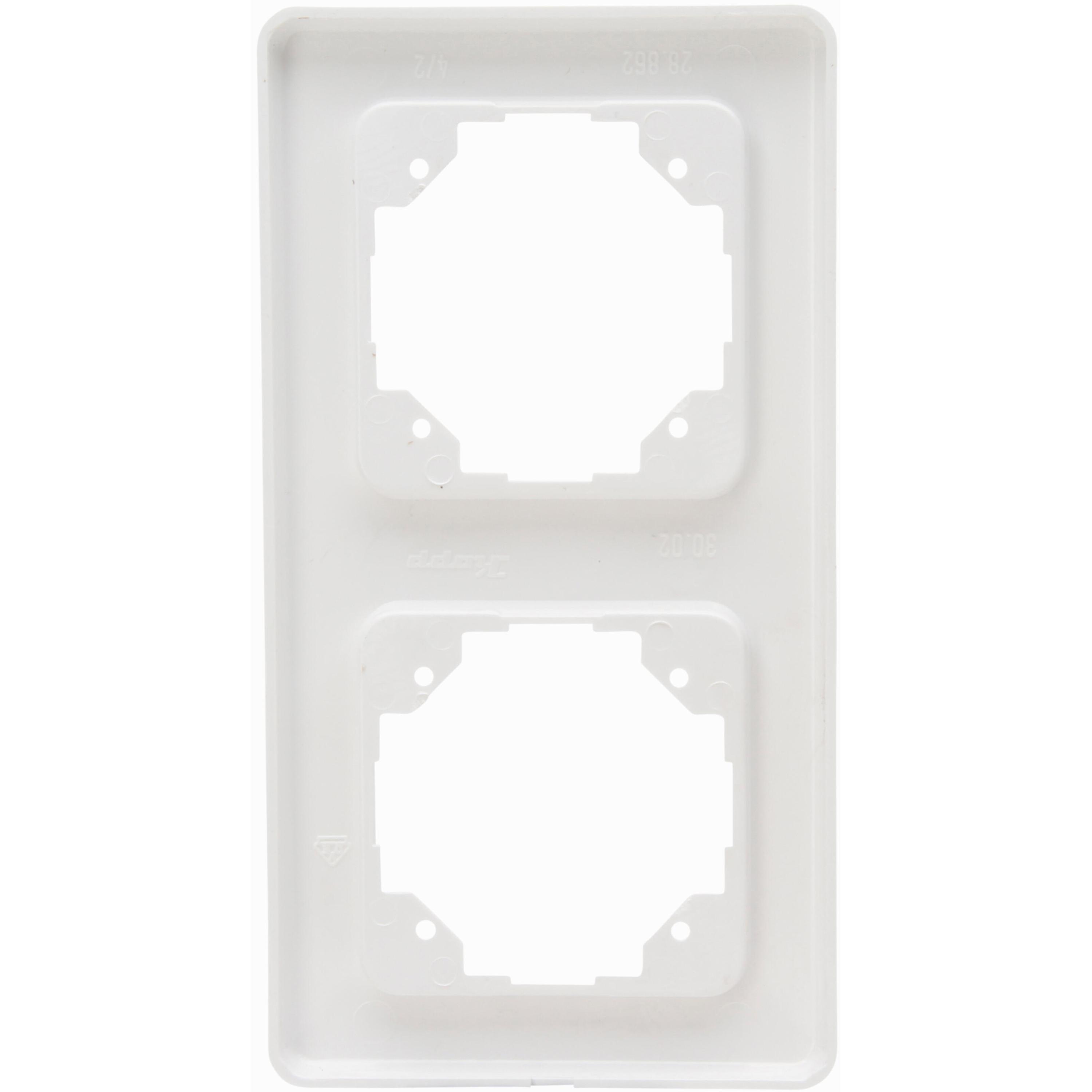 EUROPA - Afdekraam 2-voudig arctic wit 5-pack, kleur: arctic wit - Afbeelding 3