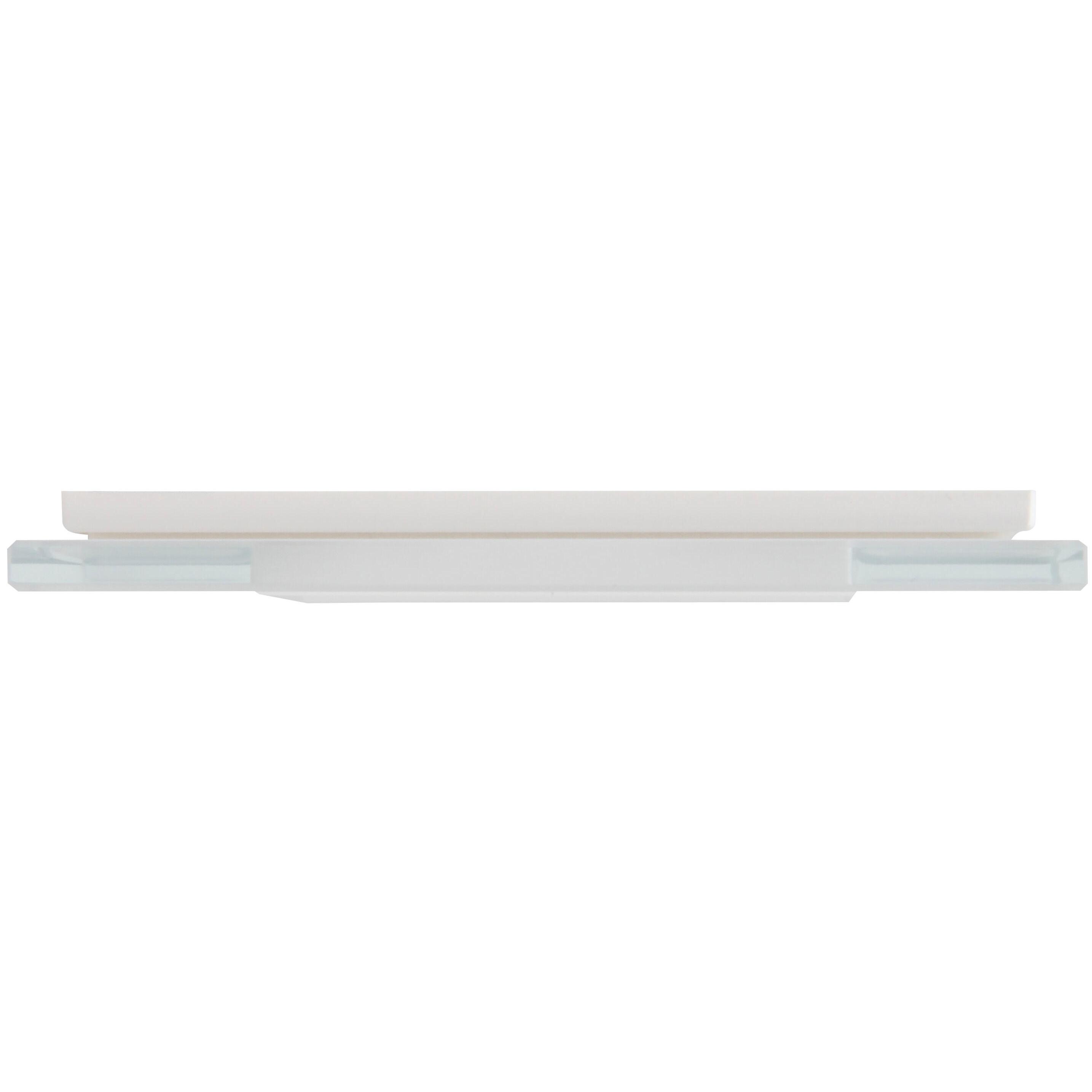 Athenis - Glas-afdekraam 3-voudig, kleur: helder wit - Afbeelding 4