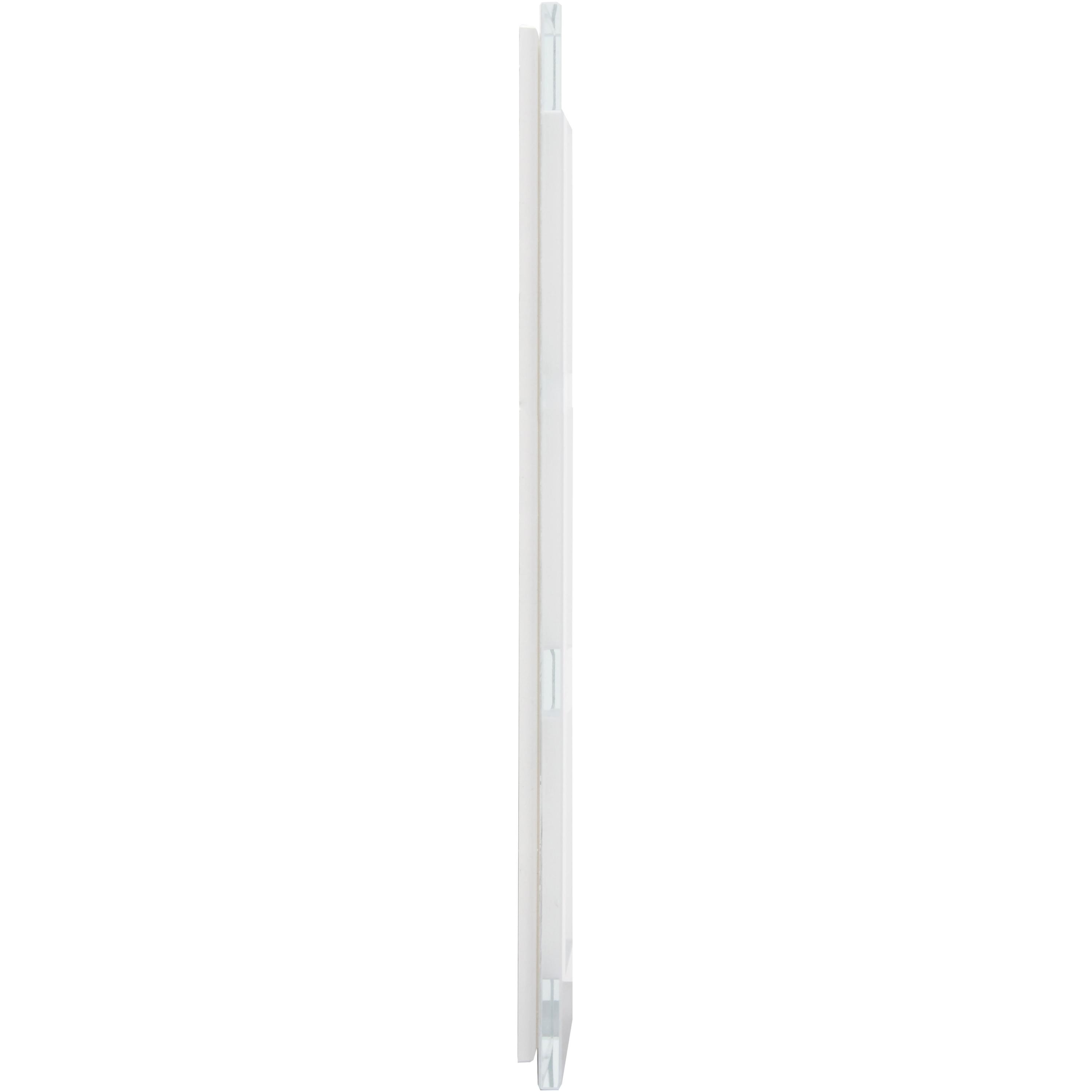 Athenis - Glas-afdekraam 3-voudig, kleur: helder wit - Afbeelding 7