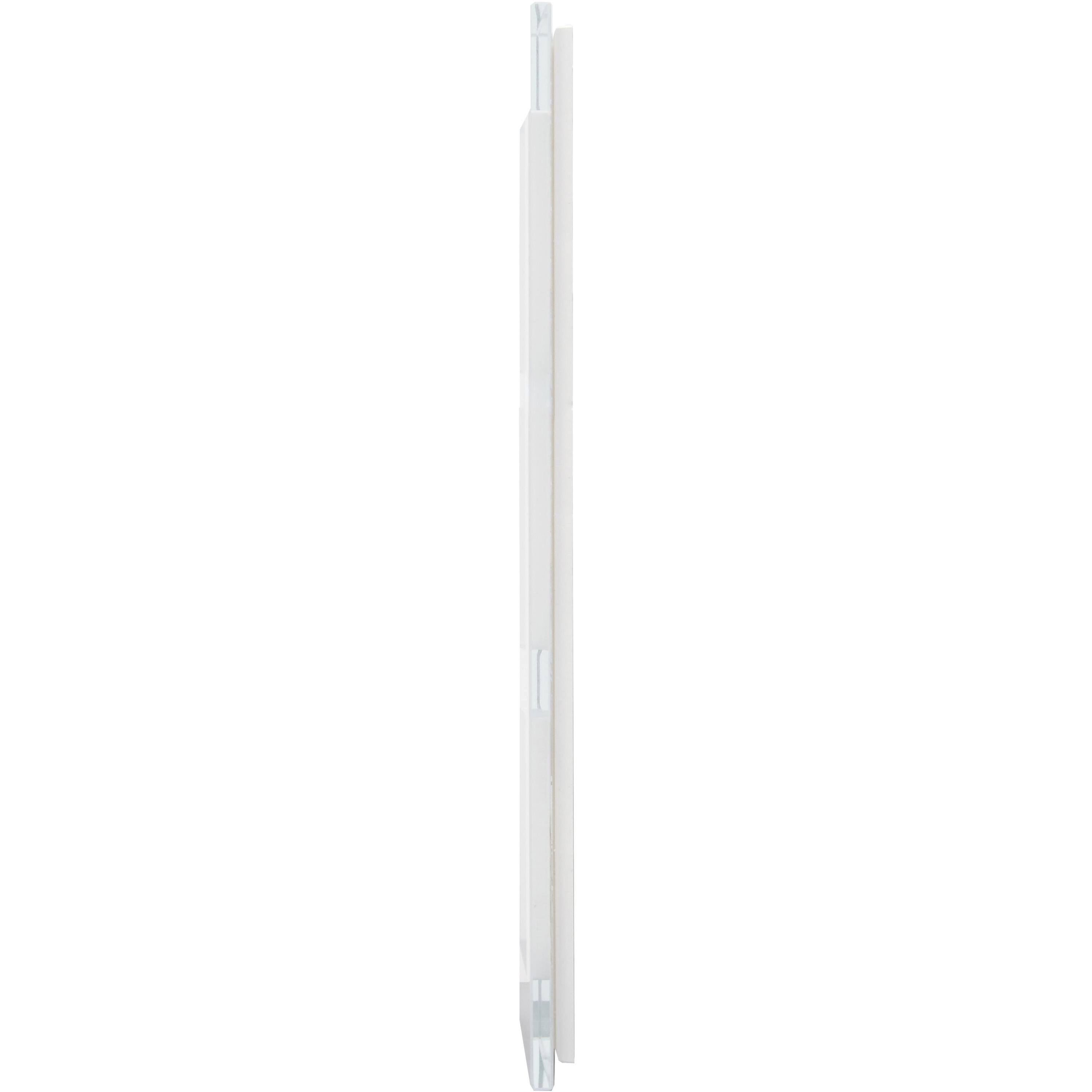 Athenis - Glas-afdekraam 3-voudig, kleur: helder wit - Afbeelding 6