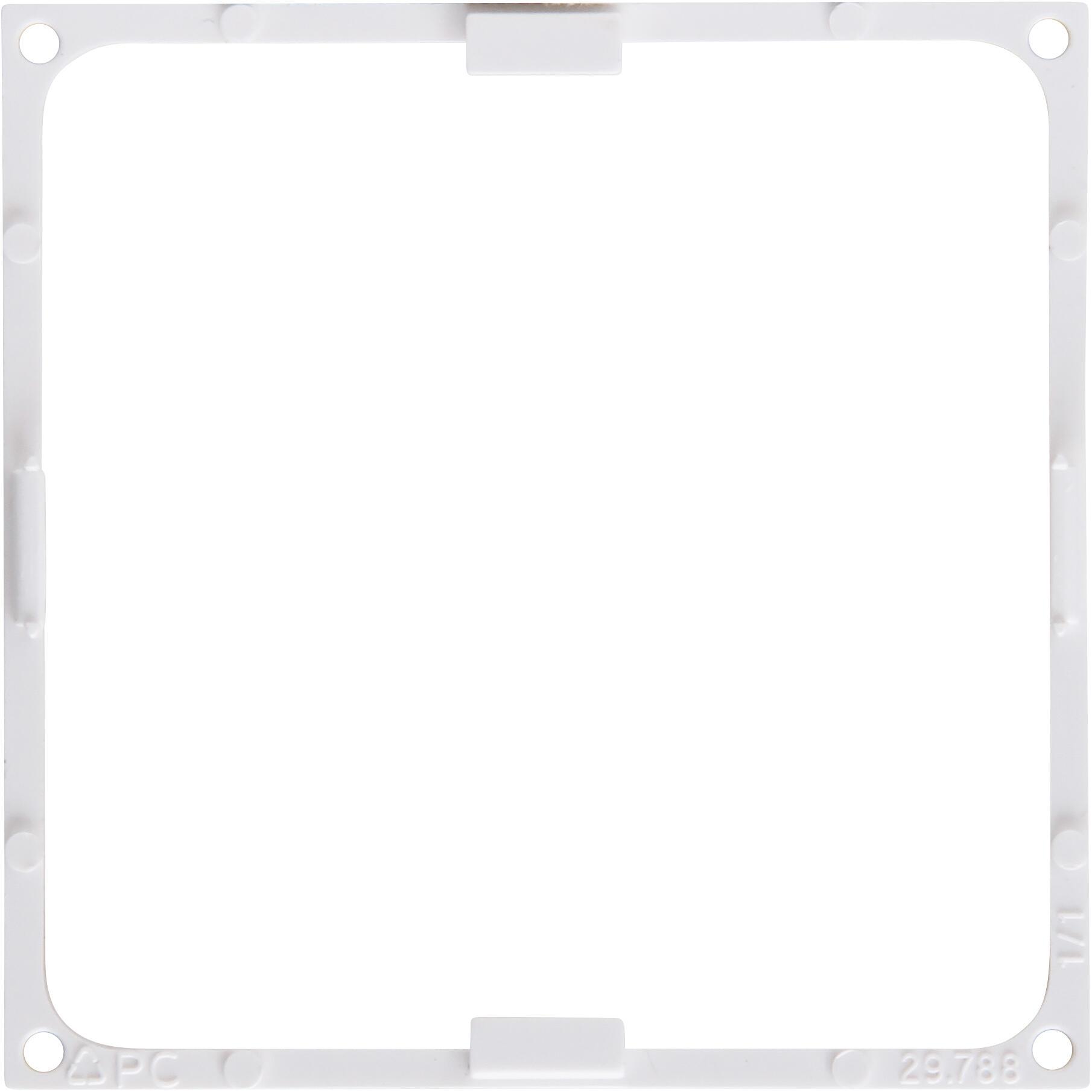 HK07 - Tussenraam 50x50 DIN apparaten, arctic wit - Afbeelding 3