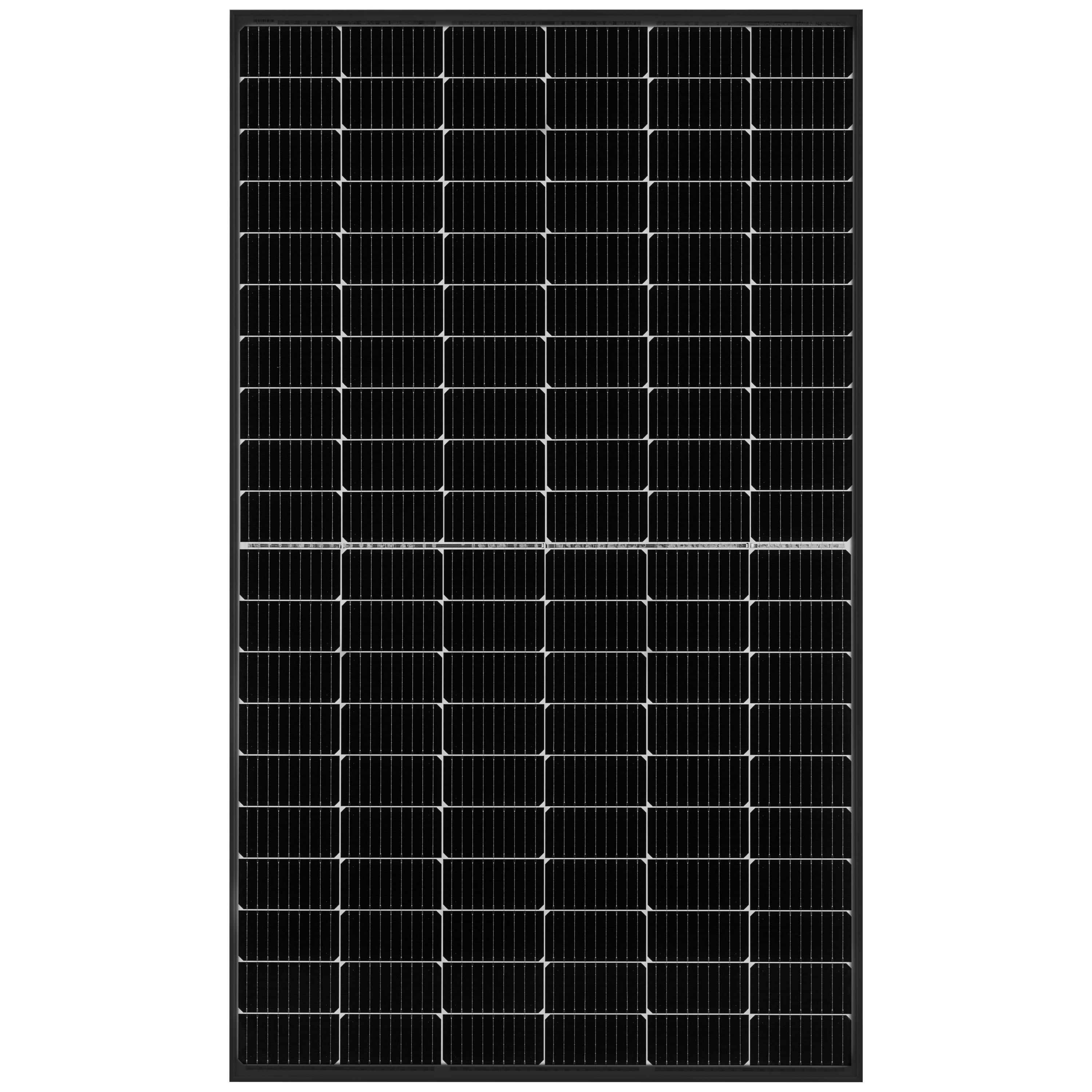 Kopp mono halfcel PV module, met 120 monokristallijnen/PERC halfcellen, STC vermogen: 385 Wp, zwart geanodiseerd aluminium frame - Afbeelding 2
