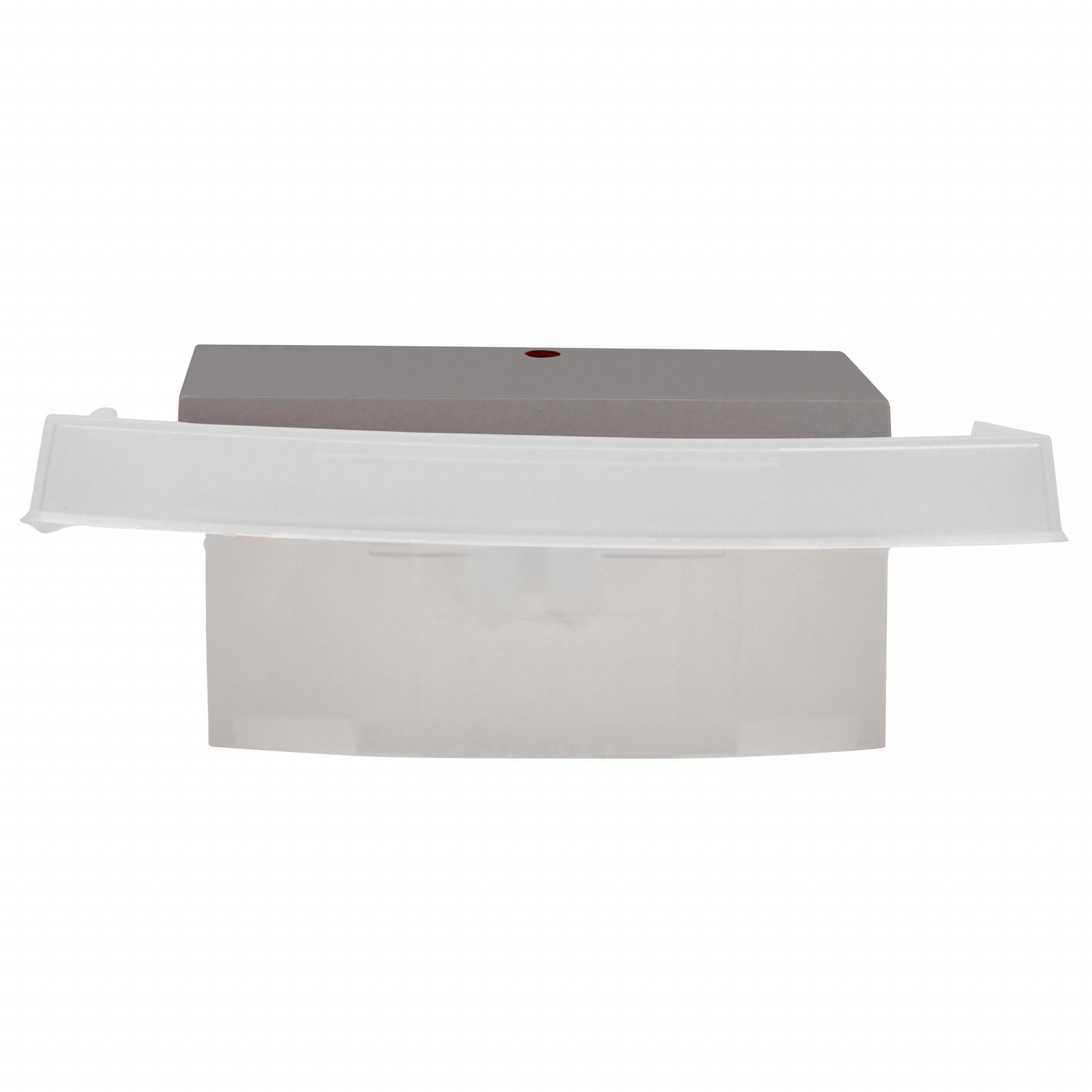 HK07 IP44 - wip enkel met lens rood, IP44, staal - Afbeelding 4