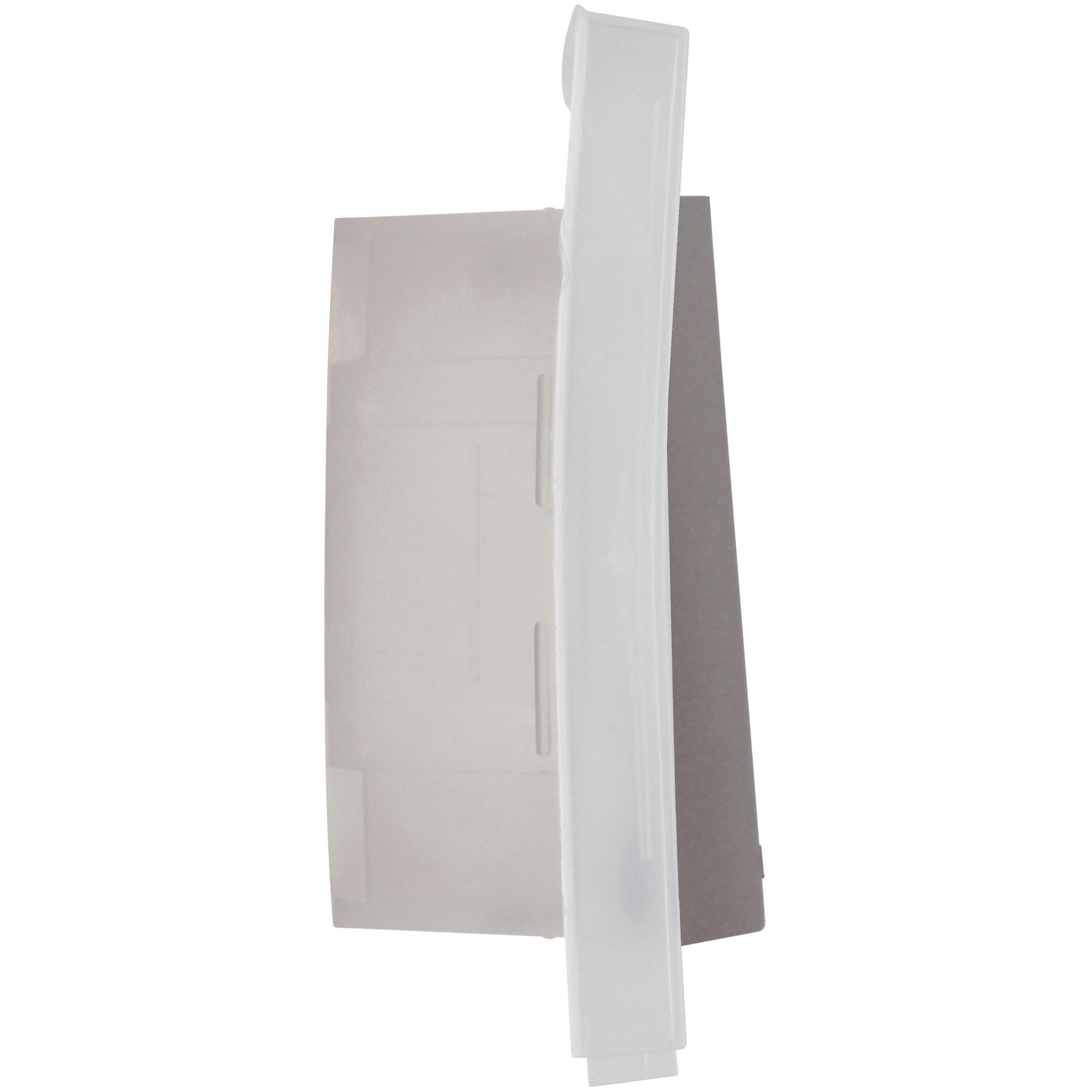 HK07 IP44 - wip enkel met lens transparant, symbool "Licht", IP44, staal - Afbeelding 7