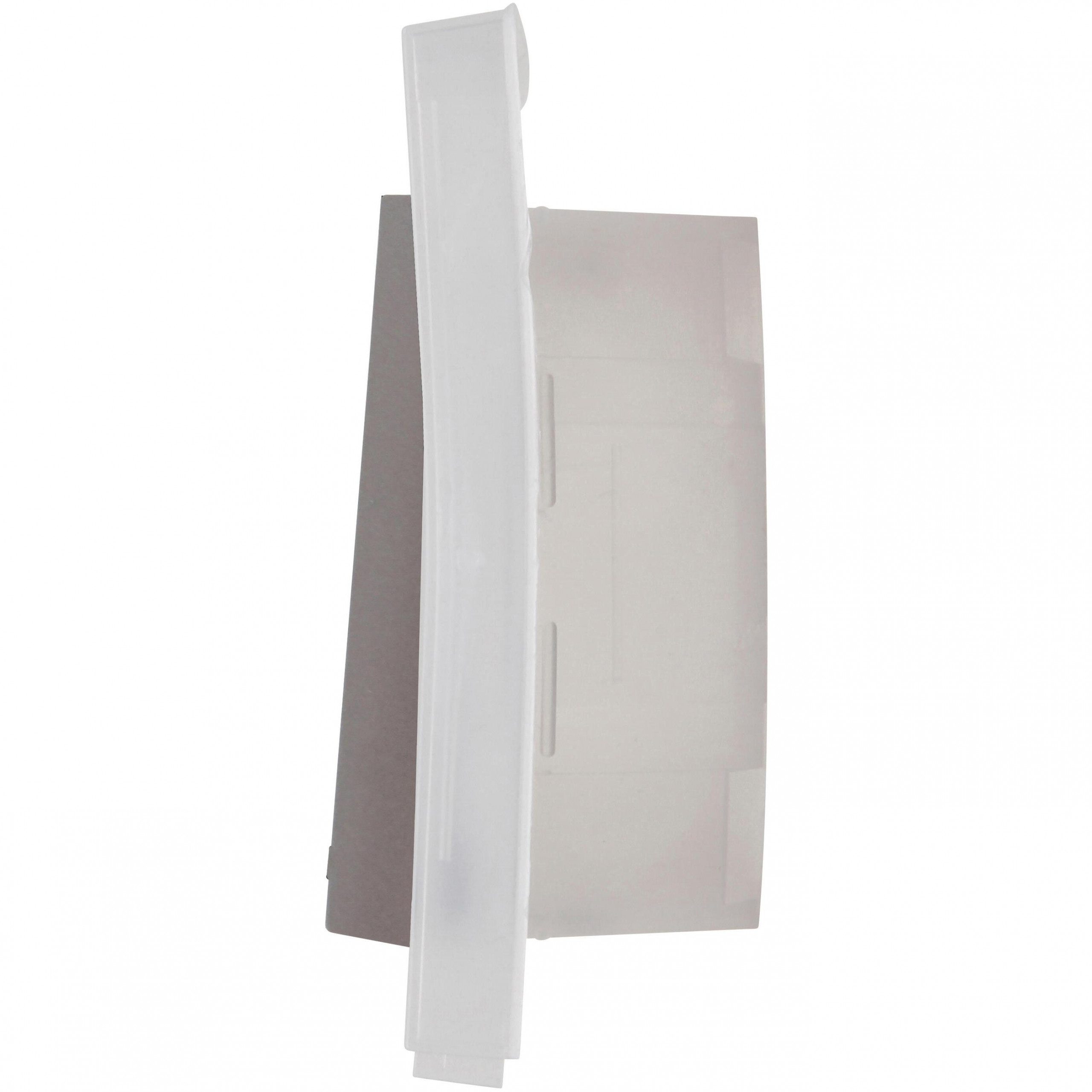 HK07 IP44 - wip enkel met lens transparant, symbool "Licht", IP44, staal - Afbeelding 6