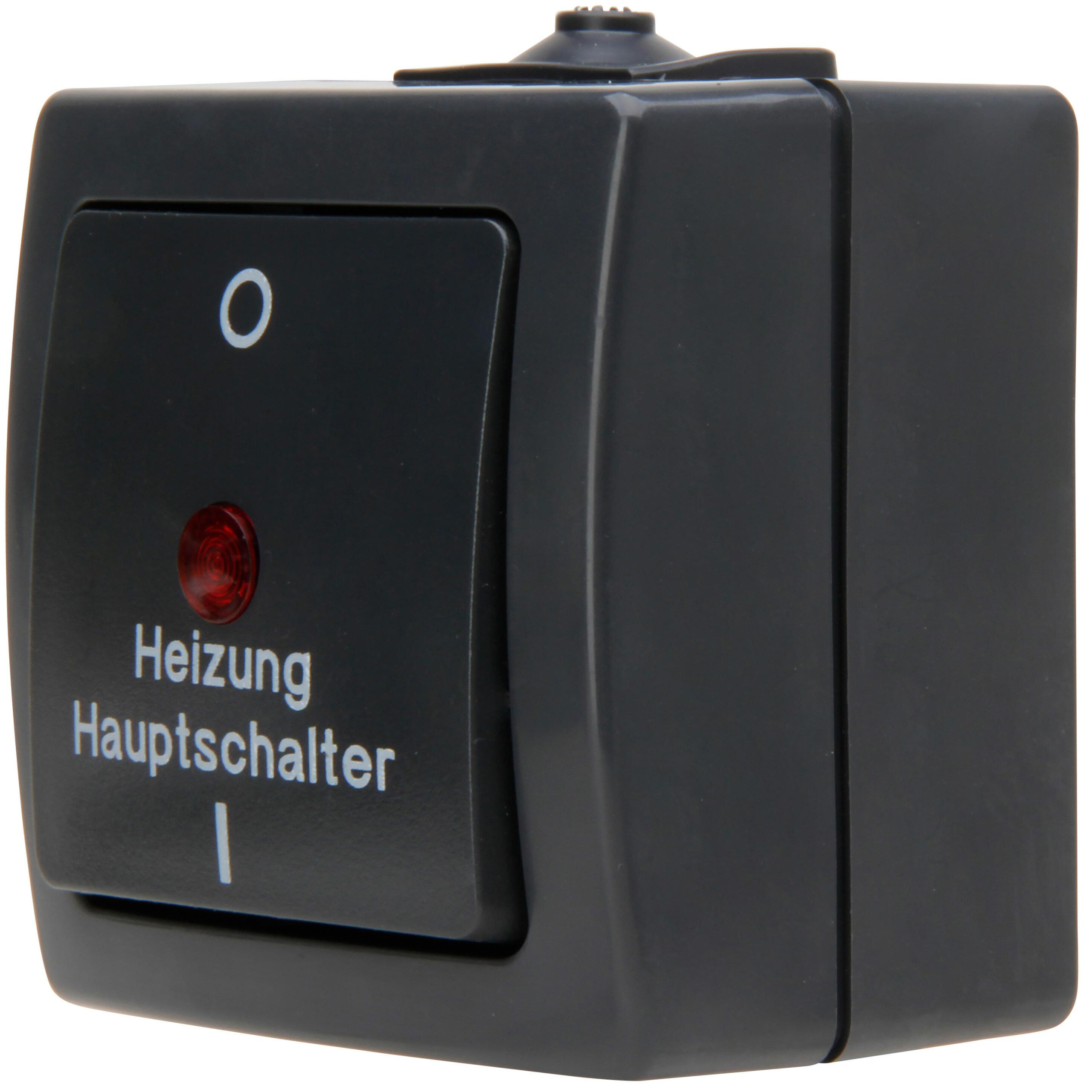 Nautic - hoofdschakelaar IP44 antraciet - Afbeelding 8