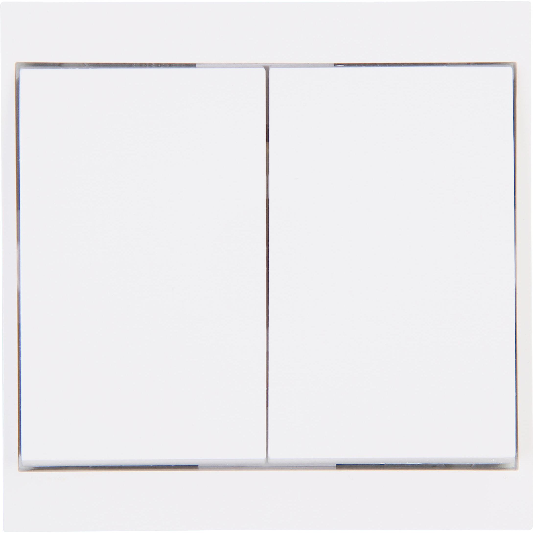 Kopp Malta 622613057 – Set Professionale Di 4 Interruttori Universali (Magnetotermici E Bistabili) Colore Bianco Artico, Per Impianti Elettrici