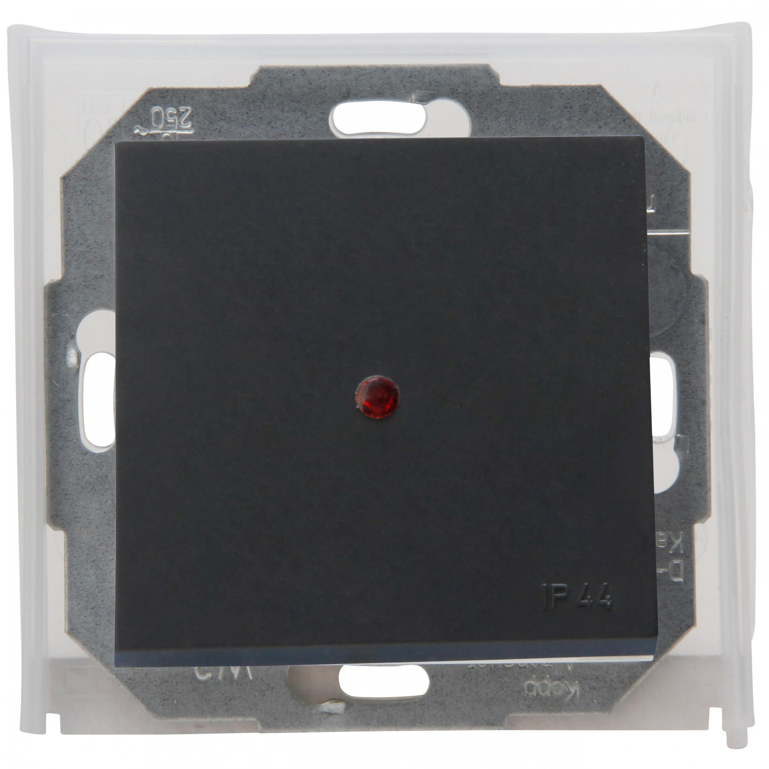 ATHENIS IP44 - controleschakelaar antraciet