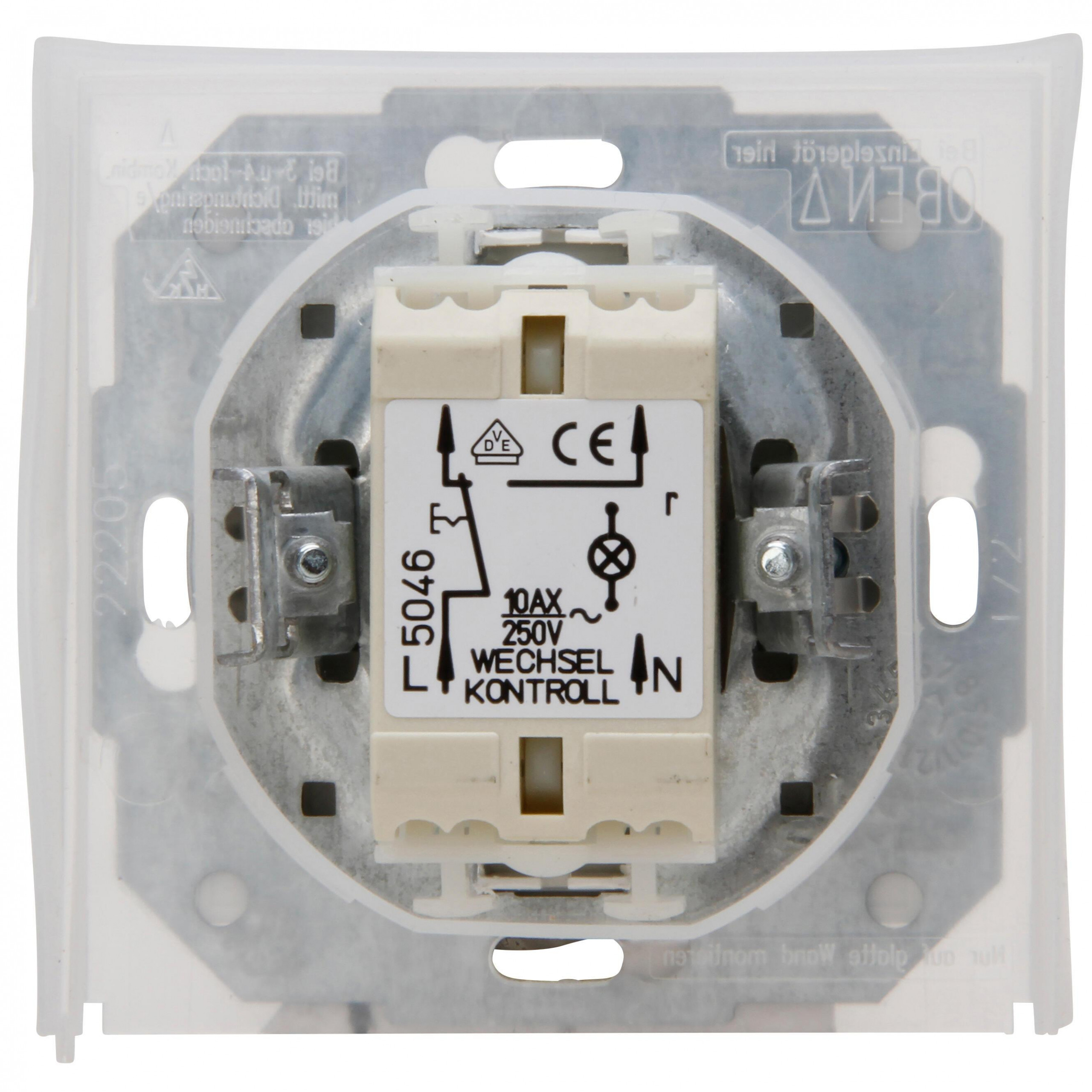 ATHENIS IP44 - controleschakelaar antraciet - Afbeelding 4