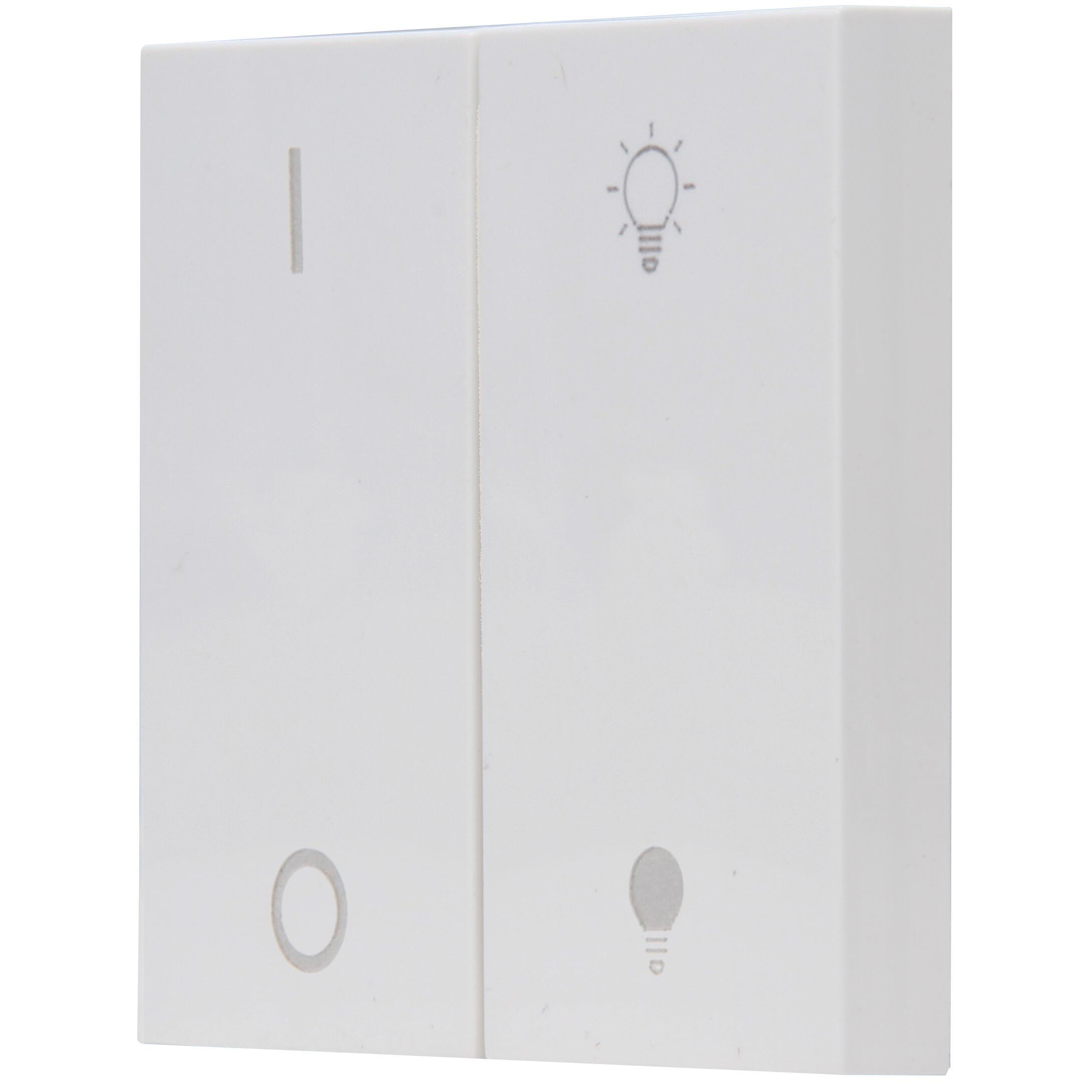 Smart-control - ATHENIS dubbele wip voor dimmer, kleur: helder wit - Afbeelding 8