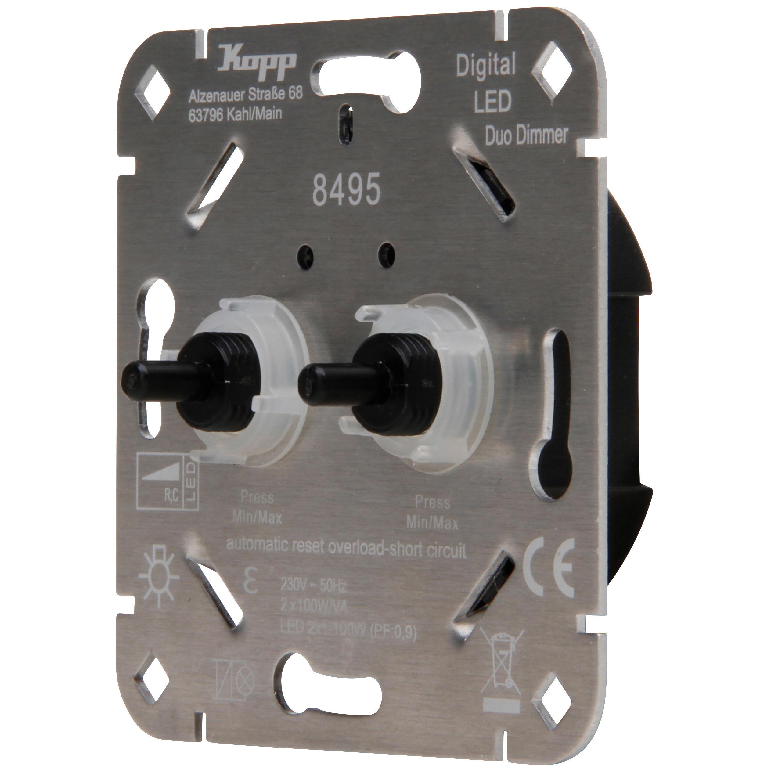 TechnikCenter - universeel LED duodimmer RC 2x 1-100W - Afbeelding 8