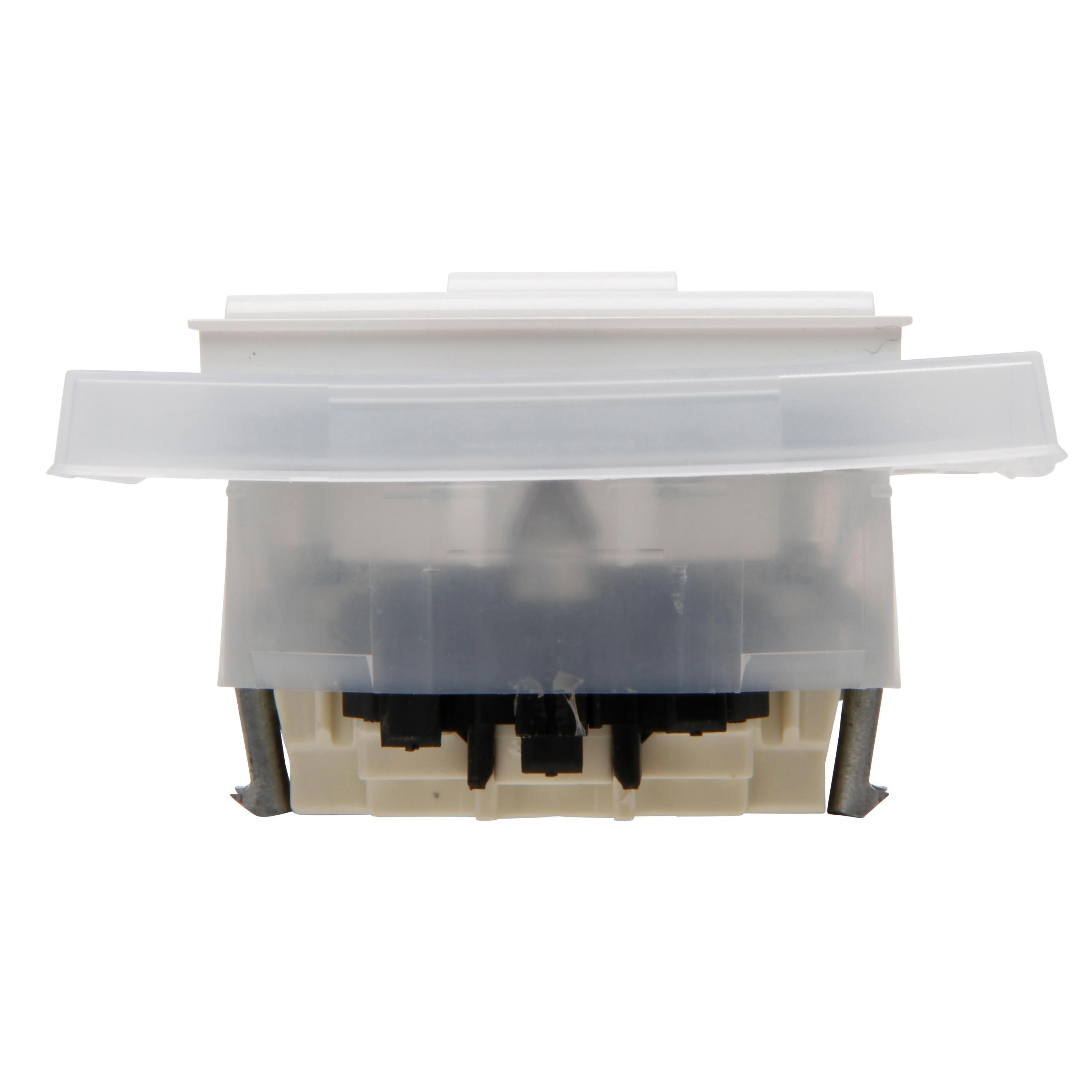 Athenis - wandcontactdoos IP44 1V RA SH helder wit - Afbeelding 4