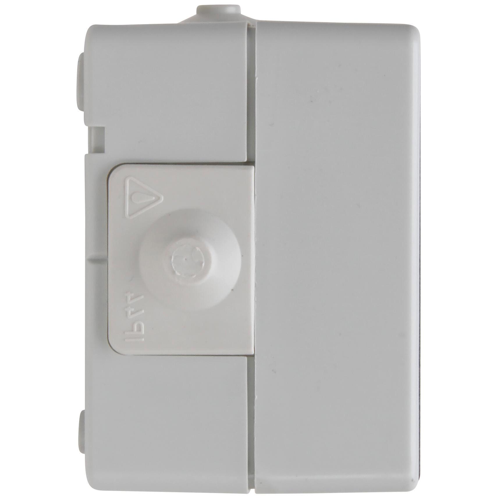 ProAQA - wandcontactdoos 2V PA deksel IP44, horizontaal, grijs - Afbeelding 7
