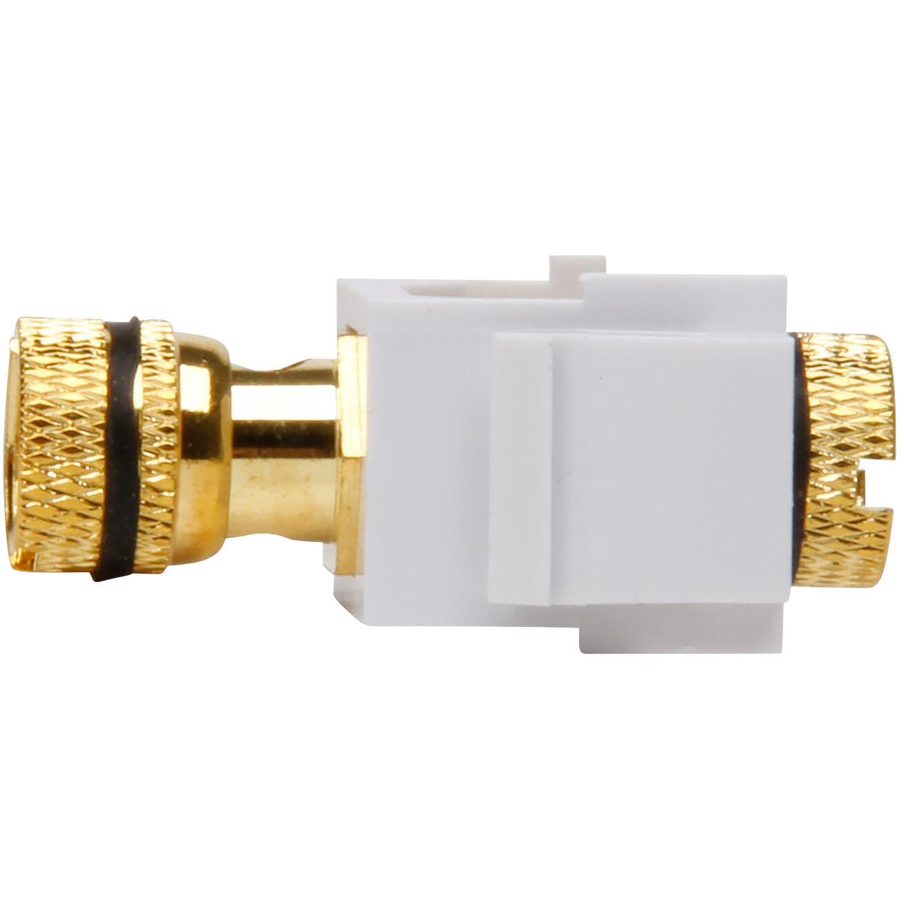 Keystone-module banana plug connector, zwart - Afbeelding 6